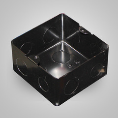 Manufacturer's self-selling plug-in concealed box electrical outlet concealed box 1.0mm floor outlet box