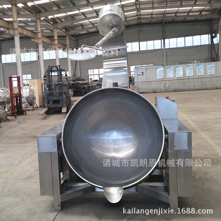50L-500L蒸煮设备 豆脑熬制蒸煮设备 燃气加热酱料搅拌炒锅