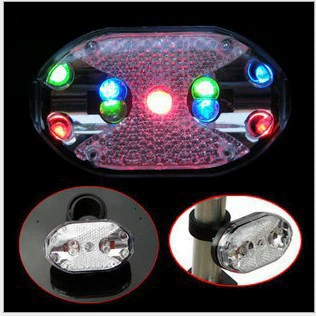 Colorful 9LED Tail Light Flash Model Tail Light Tail Tail Light