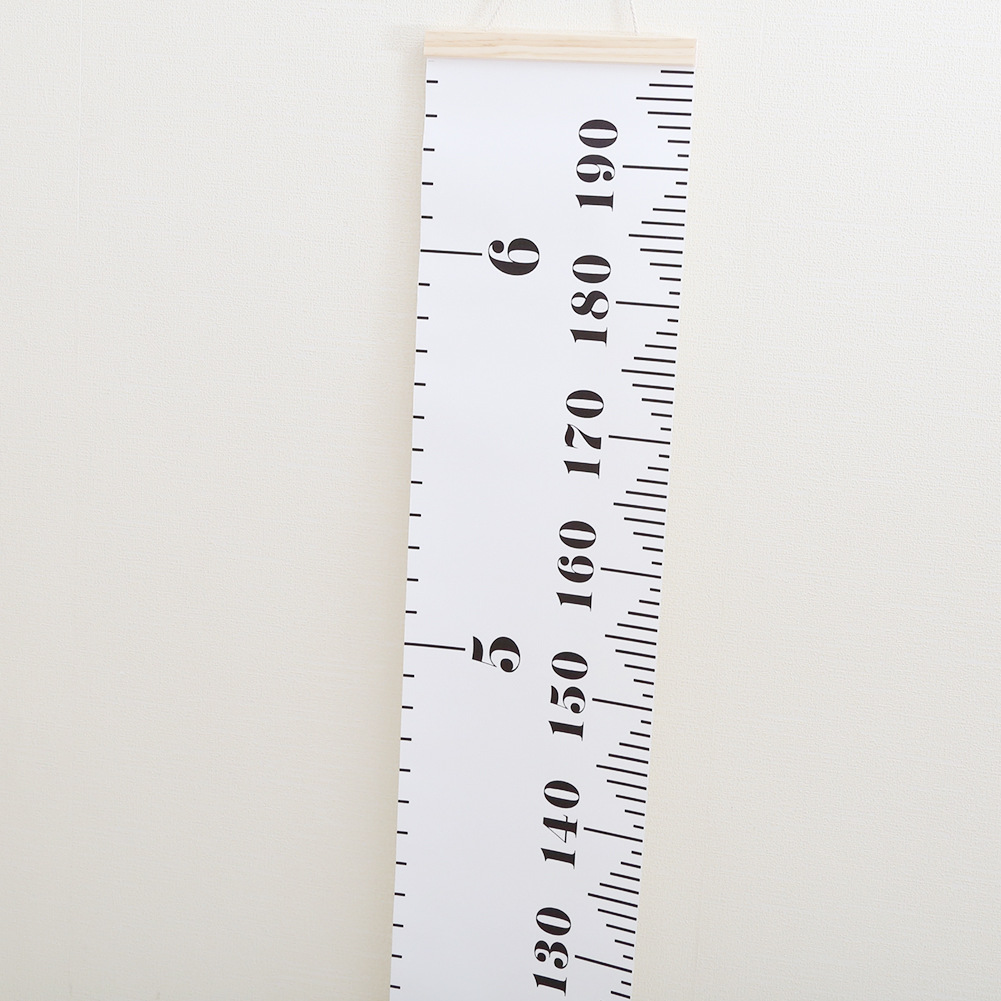 Height ruler wall photography props