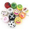 Wooden yoyo, constructor, toy, 5cm, mermaid, unicorn, wholesale