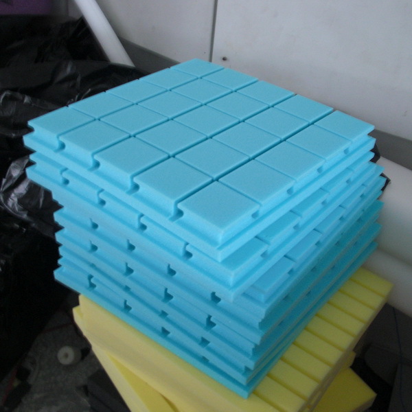 厂家直销高密度隔音海绵 高回弹吸音海绵 金字塔蘑菇头平面隔音棉