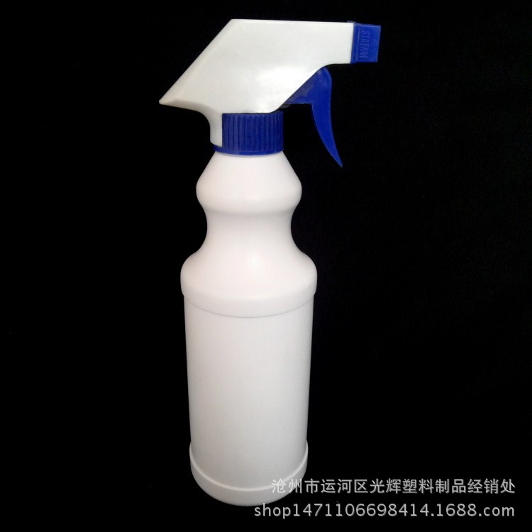 厂家现货批发500ml白色喷雾瓶 葫芦形日化喷瓶 手提花肥塑料喷壶