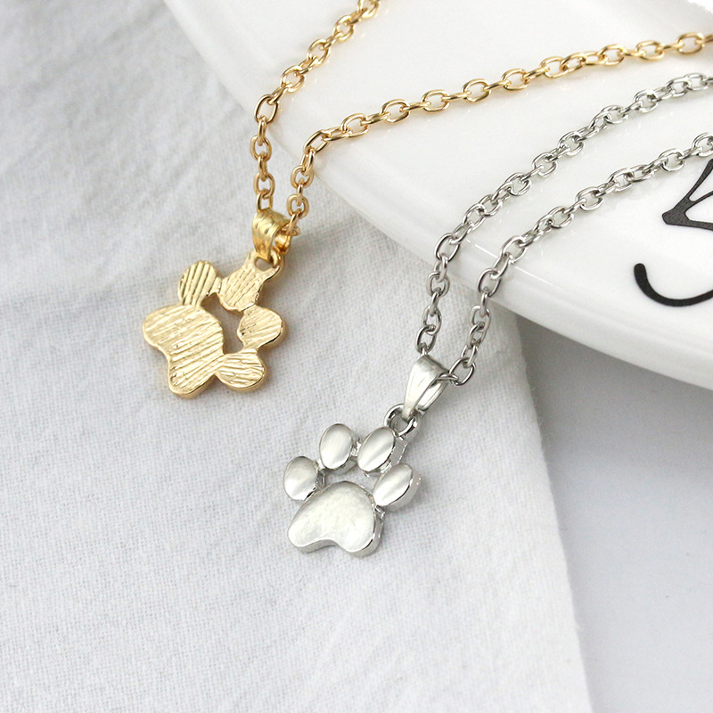 cute cat claw necklace