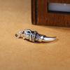 War Wolf 2 Wujing wolf tooth necklace pendant Korean stars, the same Ping An pendant domineering men's jewelry wholesale