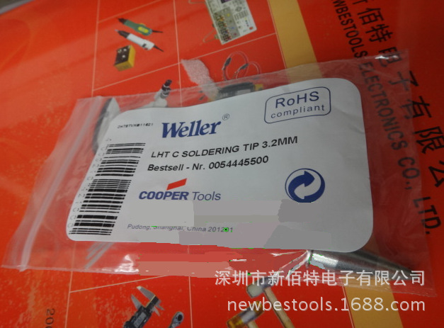 WELLER LHT C SOLDERING TIPS 烙铁头 Chisel 3,2 mm for WSP150