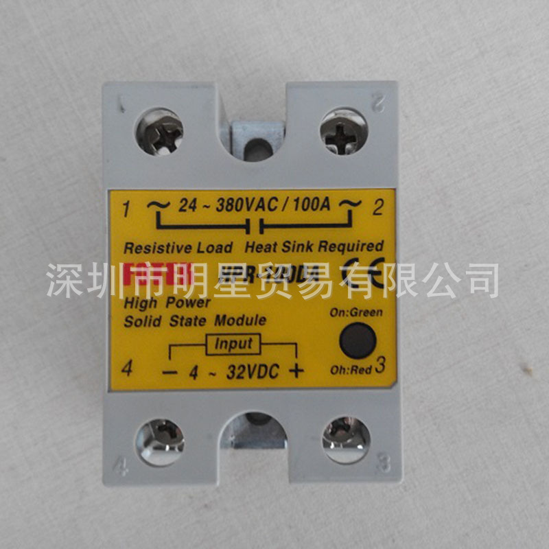 HPR-100AA台湾阳明FOTEK固态继电器﻿原装正品假一罚十