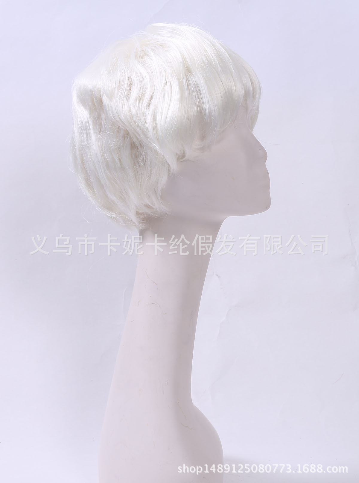 Perucas de moda populares plata corta pelucas franquicia realista cuero cabelludo pelucas de seda