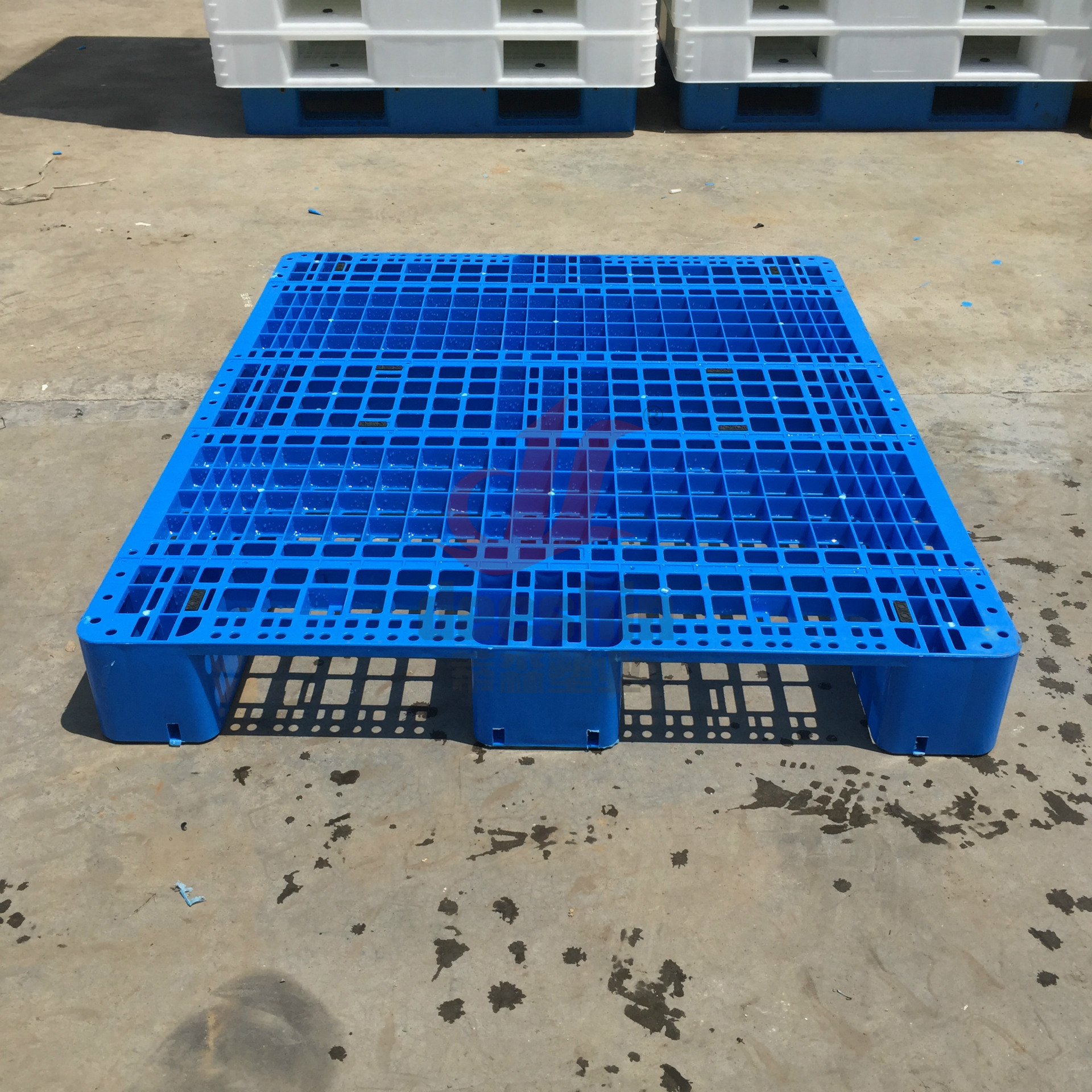 货架1311网格川字托盘仓库货物栈板塑料垫仓板1.3米*1米塑胶卡板
