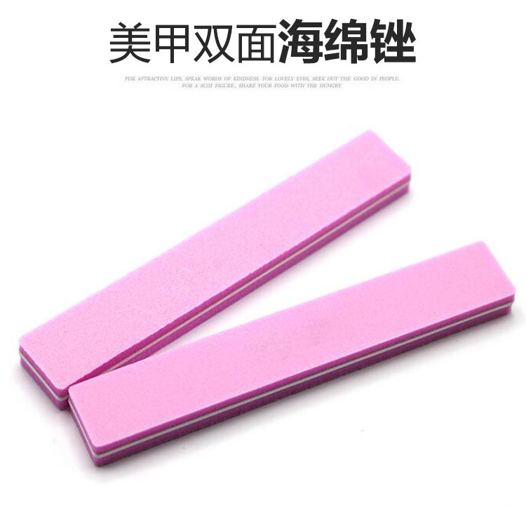Black manicure tools set for manicure