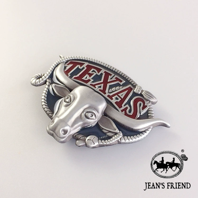 [Haina Crafts] Западный стиль пряжка для ремня "Texas Mavericks"