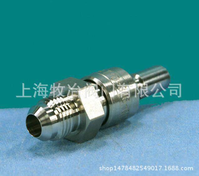 美国swagelok世伟洛克SS-QC6-S-6AN快速接头不带阀公头  部分现货