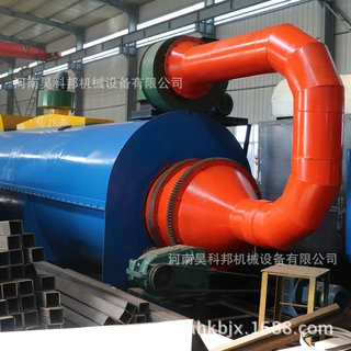 小型转筒豆腐渣烘干机 间接加热接触式豆腐渣烘干机 低耗