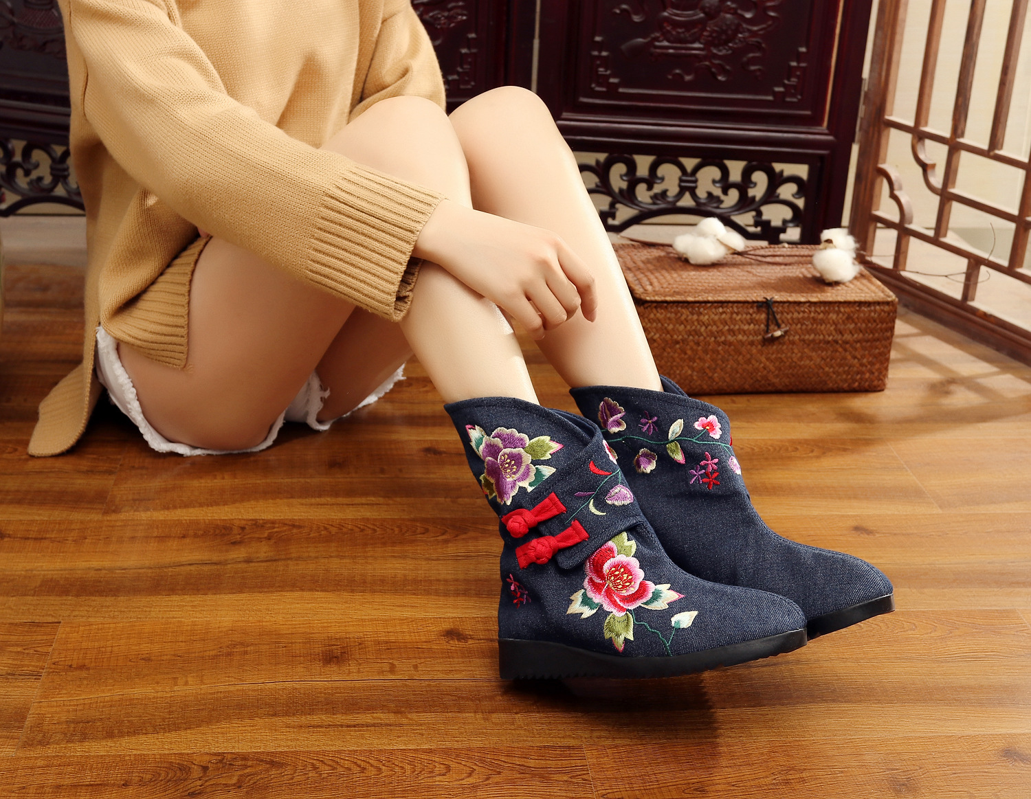 Bottes femme en Toile - Ref 3355292 Image 11