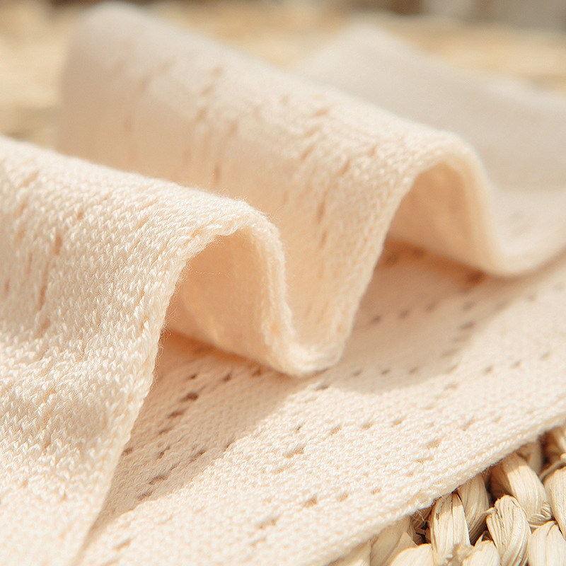 Calcetines PARA NIÑOS Calcetines de algodón de media pantorrilla de bebé transpirables delgados huecos de verano calcetines de bebé sin hueso sobre la rodilla Calcetines antideslizantes antimosquitos