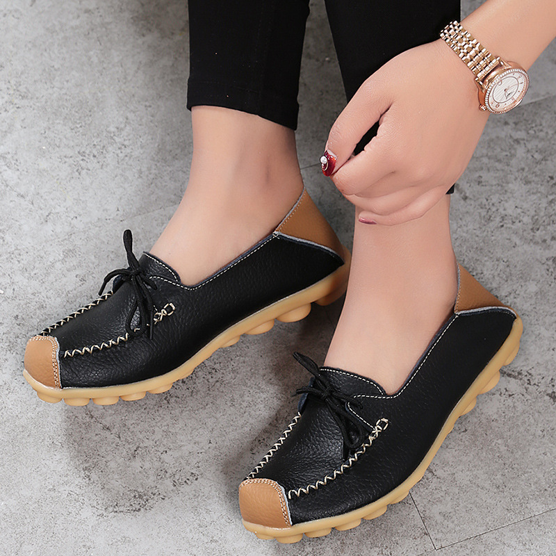 Women's Flat Shoes Casual Shoes Non-slip Pregnant  Shoes Shallow Mouth Single Shoes