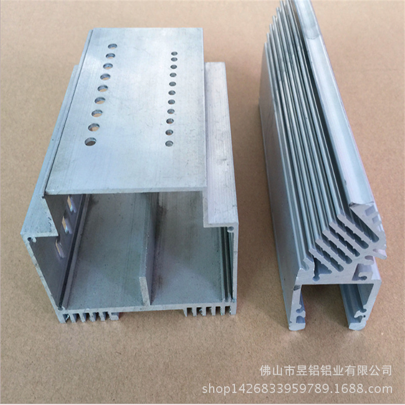 6061cnc机加工阳极氧化散热铝镁合金型材 供应铝合金型材可加工