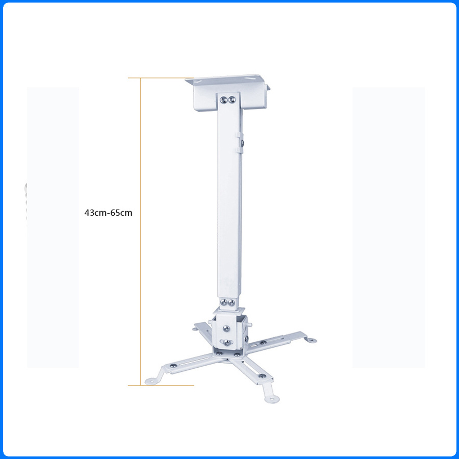 影幕厂家批发直销投影机4孔机吊架/墙碧架/投影仪吊装支架