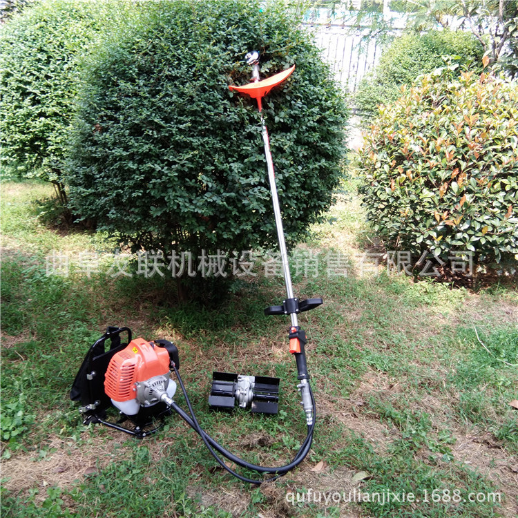 农用汽油开荒除草收割机 开荒松土锄草割灌机 松土打草割稻机03