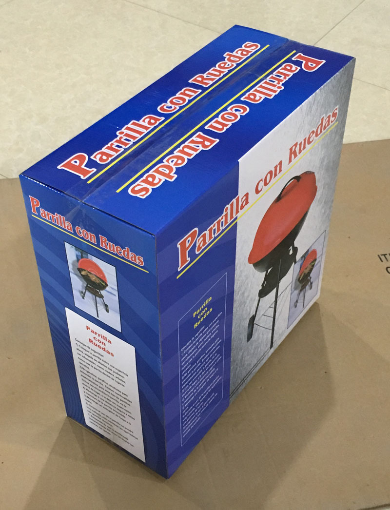 Suministro directo de fábrica Apple Parrilla de barbacoa se puede utilizar para otros colores diseño libre LOGO Parrilla de barbacoa de carbón