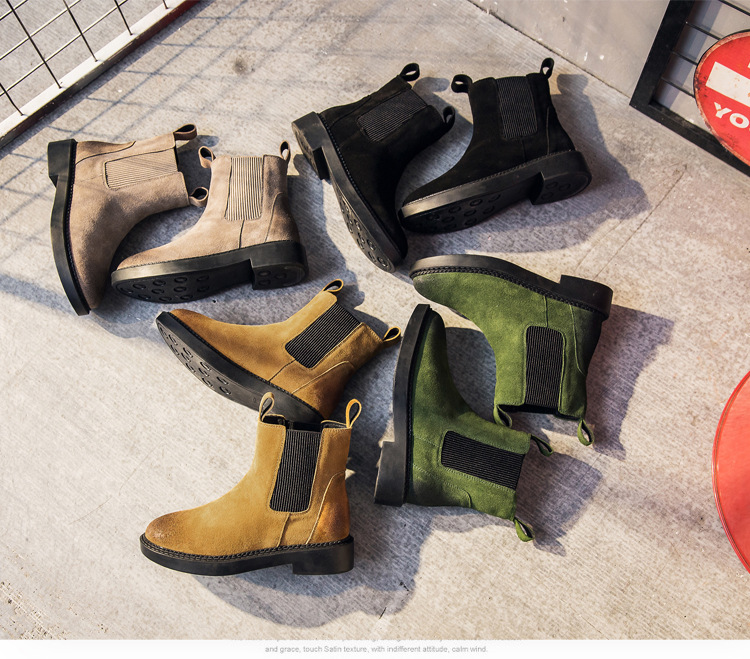 Bottes femme WENZHOU AISHANG A EMBARQUé POUR LA PREMIèRE FOIS DANS L INDUSTRIE DE LA CHAUSSURE en En cuir - Ref 3354690 Image 59