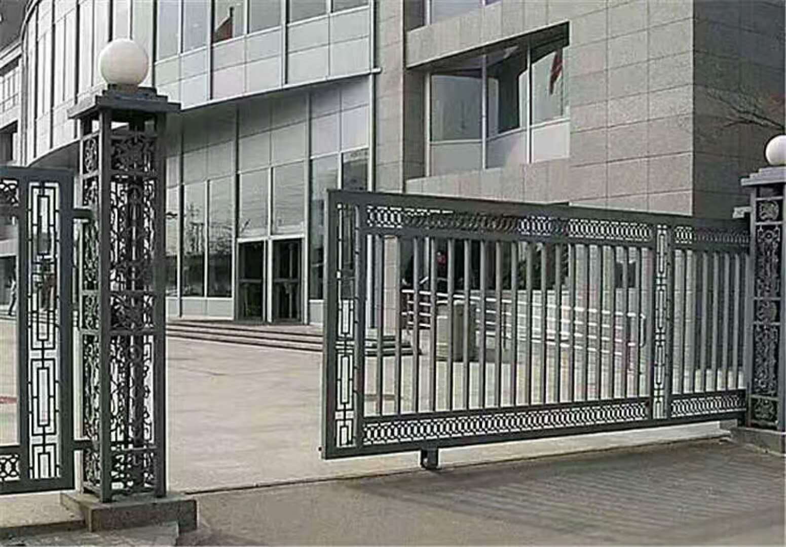 不锈钢电动伸缩门,高端,自动(第4页)_大山谷图库