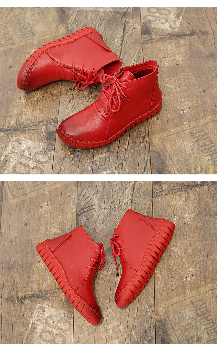 Bottes femme INFOHOMME en En cuir - Ref 3355276 Image 36