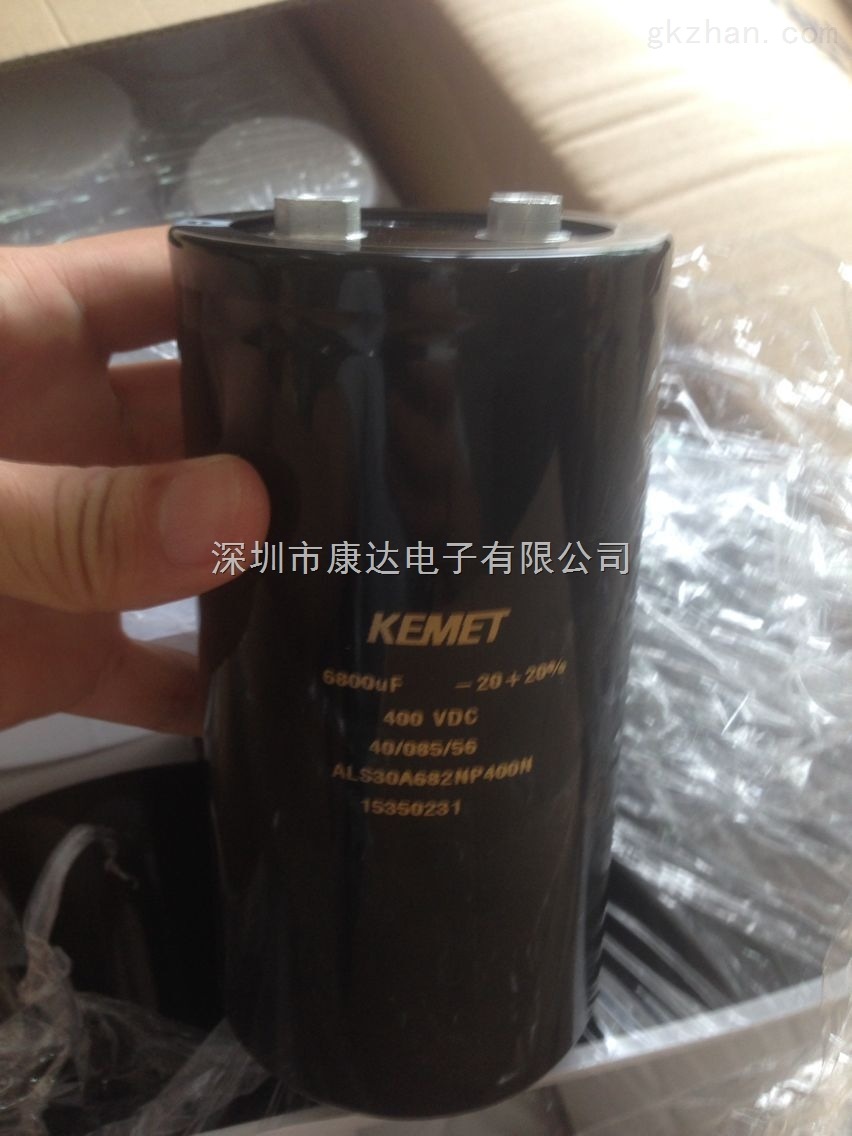 400v6800uf铝电解电容 ALS30A682NP400N KEMET(BHC)