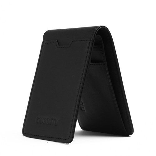 2024 New GUBINTU Creative Money Clip Card Holder RFID Magnetic Multi-Function Men's USD Money Clip Genuine Leather Wallet