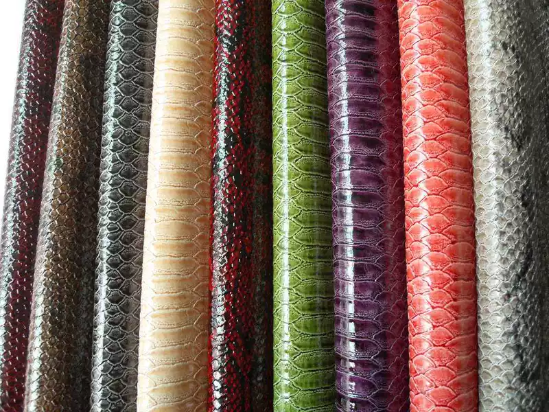 Цвет PVC личи pattern кожа искусственная кожа запас клыки кожа канцелярия упаковочная пена кожа производители