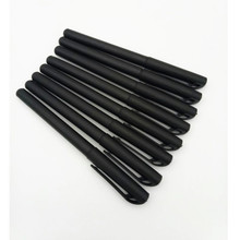 厂家直销中性笔杆空杆普通黑色笔杆巨无霸笔芯用笔壳批发