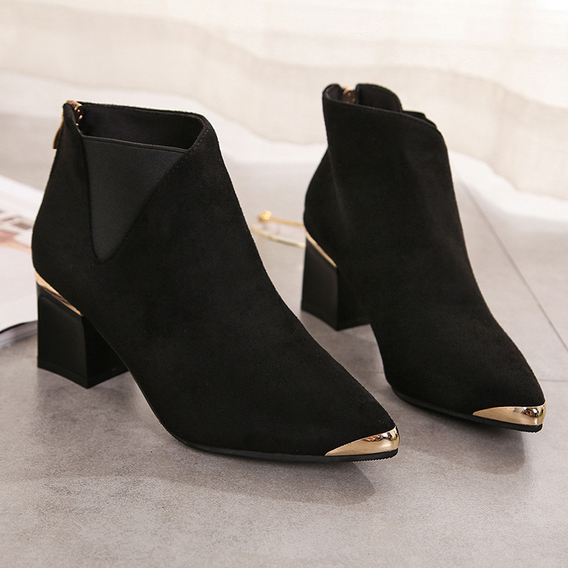 Bottes femme en Daim - Ref 3354981 Image 29