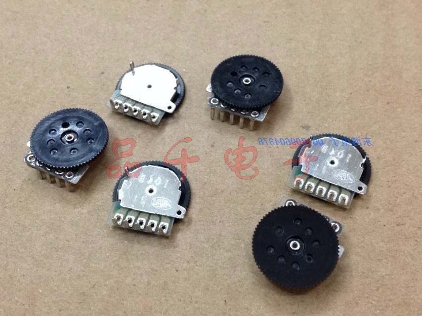  ALPS阿尔卑斯RK14J11A0007拨轮电位器B100K带轮电位器15*1MM