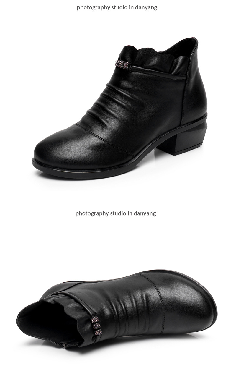 Bottes femme en En cuir - Ref 3355489 Image 25