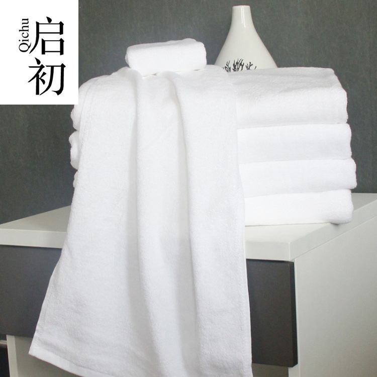 pure cotton hotel towel Cotton white club towel Bath towel Shortcut Hotel Chain Washcloth Kerchief goods in stock