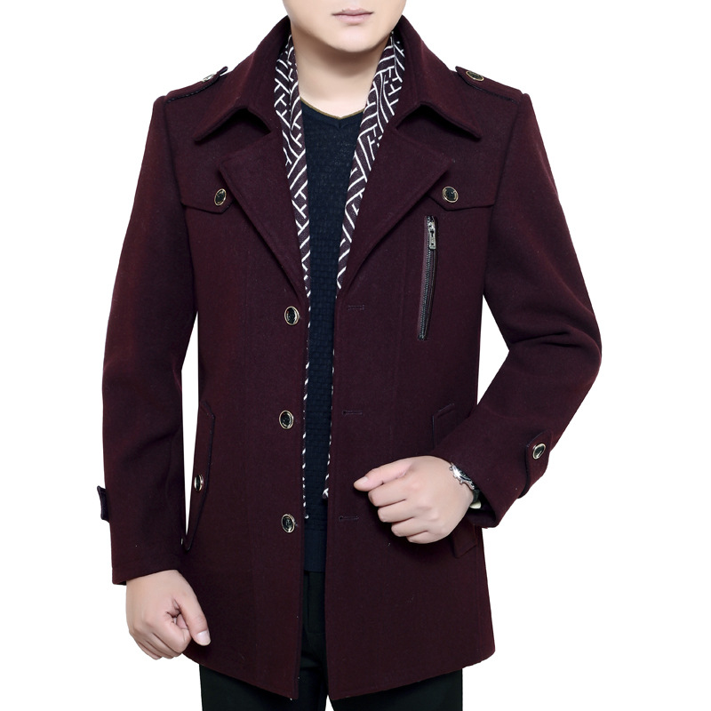 Manteau homme en Laine - Ref 3419696 Image 1