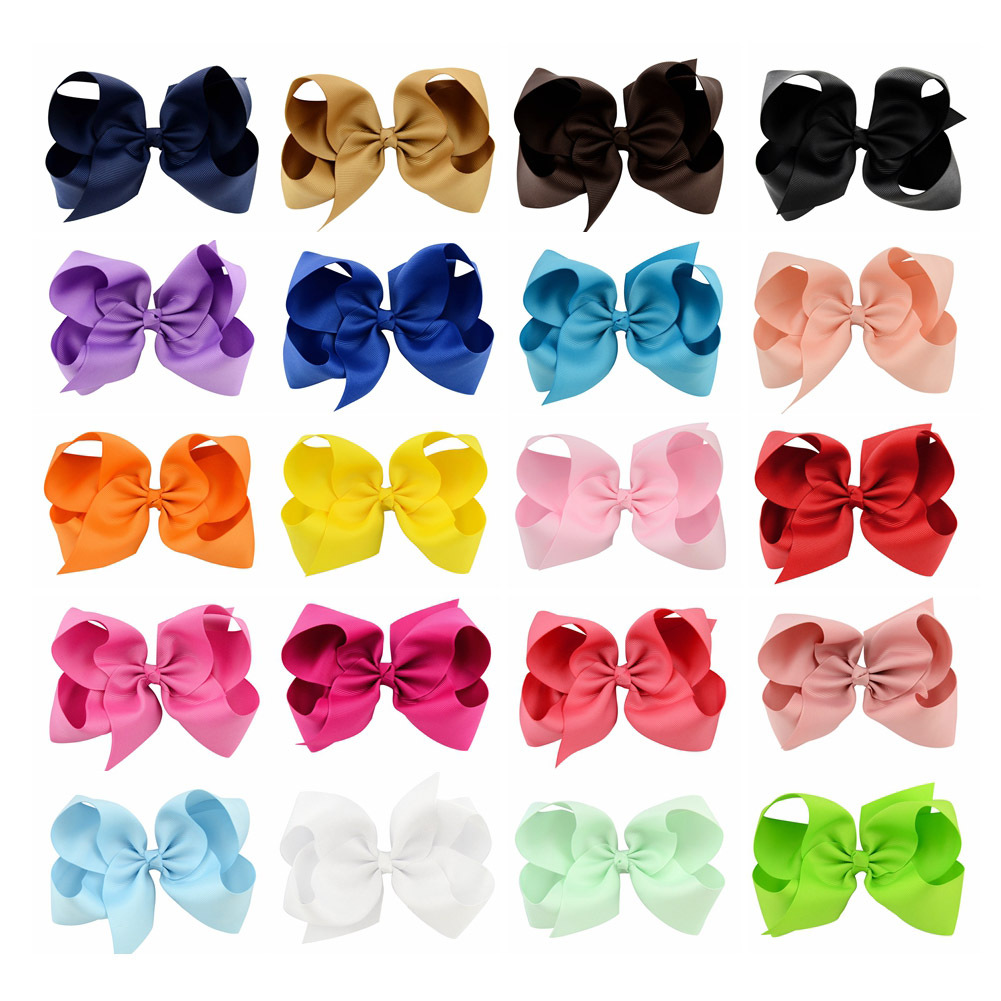 Ensemble De Pinces À Bec De Canard Multicolores Alice Flower Bow De Style Simple Pour Enfants display picture 1
