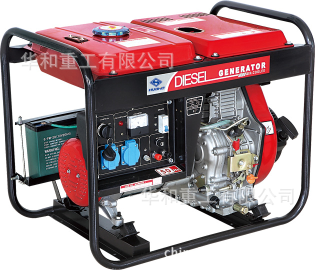 5GF 5000W华和铜线柴油发电机组