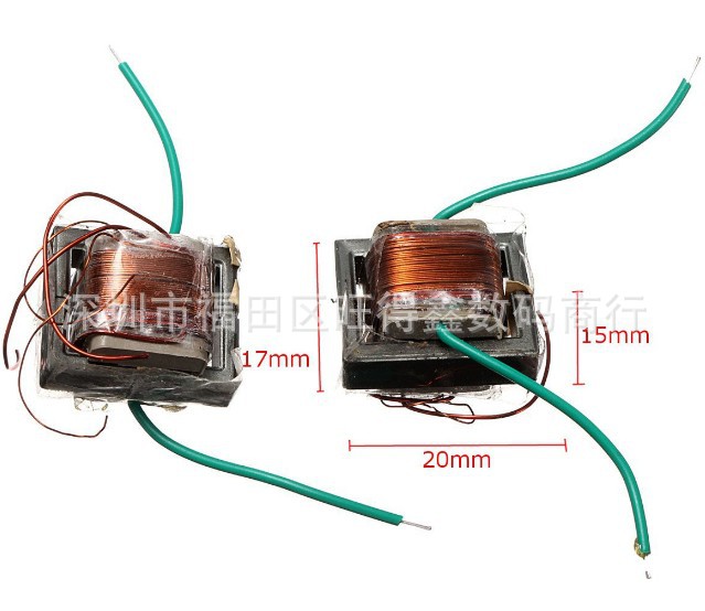 10KV 高频高压变压器/升压线圈逆变器/等离子打火机/点火套件