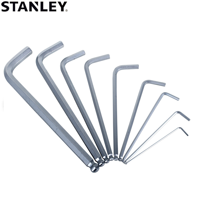 STANLEY/史丹利 公制长球头内六角扳手8mm六角扳手94-108-23六棱