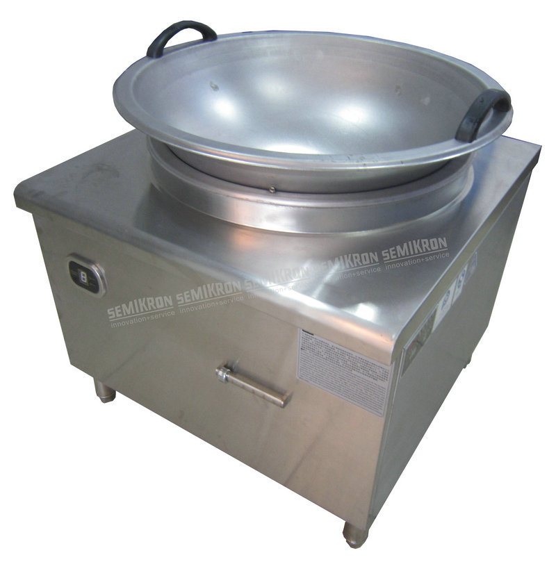 赛米控 电磁自动商用熬糖锅 多功能不锈钢熬糖锅 广东熬糖锅定制