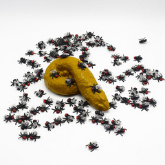 Wholesale April Fool's Fly Six-Character Shit Prank Gag Funny Nasty Scary Toy Prop