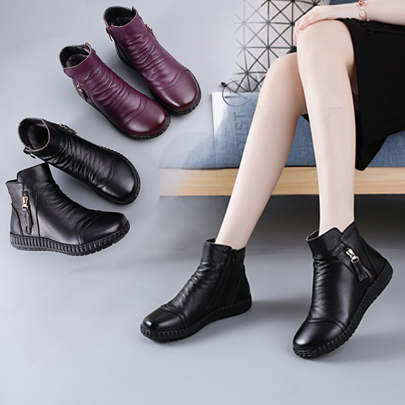 Bottes femme OISEAU éLéGANT en En cuir - Ref 3354880 Image 1