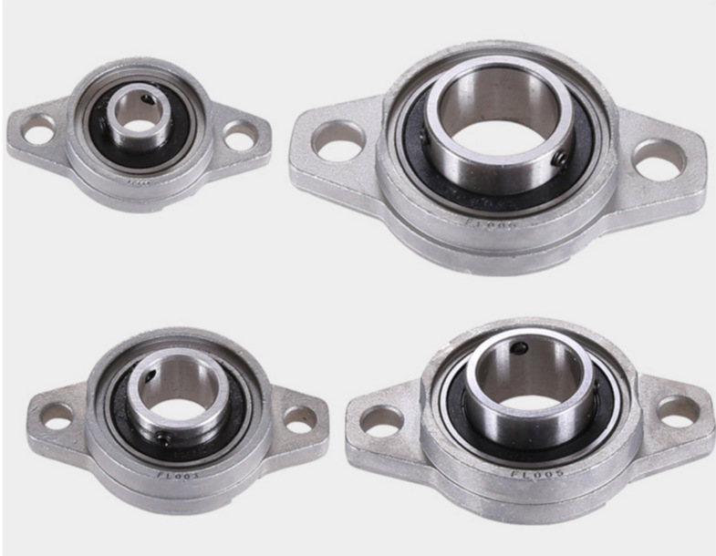 丝杆固定座立式 菱形带座轴承 KFL08 T8丝杆轴承座 丝杆支座