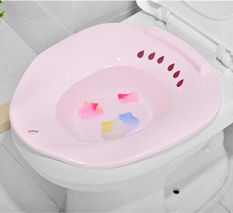 Men and women free squatting bathtub, pregnant women's ass washing basin, postpartum, gynecological, confinement basin, sitting basin, hemorrhoids, toilet sitting basin