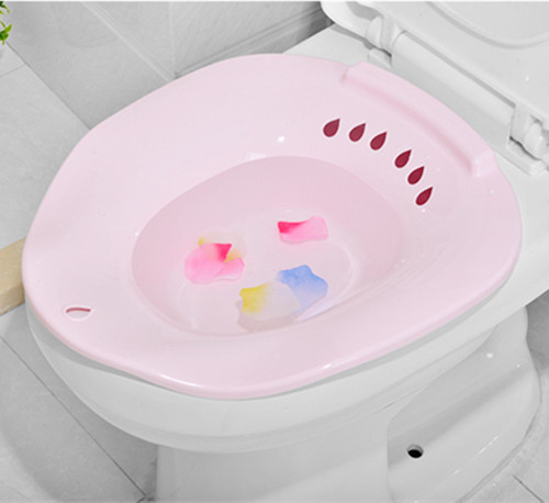 Men and women free squatting bathtub, pregnant women's ass washing basin, postpartum, gynecological, confinement basin, sitting basin, hemorrhoids, toilet sitting basin