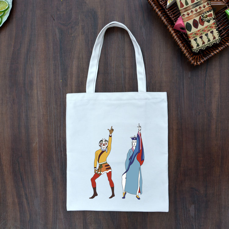 Nuevo bolso de lona de estilo japonés y coreano bolso de lona de hombro de las mujeres ins bolsa de libro de estudiante artístico de gran capacidad entrega de una pieza