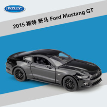 威利WELLY1：24福特野马2015 Ford Mustang GT仿真合金汽车模型