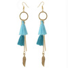 Fashionable long earrings, accessory, city style, European style, Aliexpress, wholesale