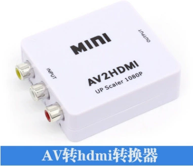 Переключатель AV в HDMI Конвертер AV в HDMI 3RCA в HDMI конвертер с поддержкой 1080p